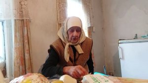 Похристосовались с бабушкой Пашей