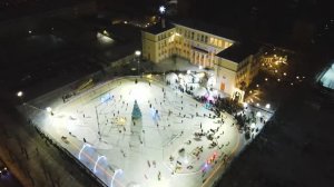 Школа № 106, открытие ледового катка, 2023 год