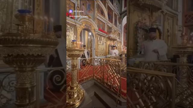 монах Агафадор Пасхальная Литургия 2025года