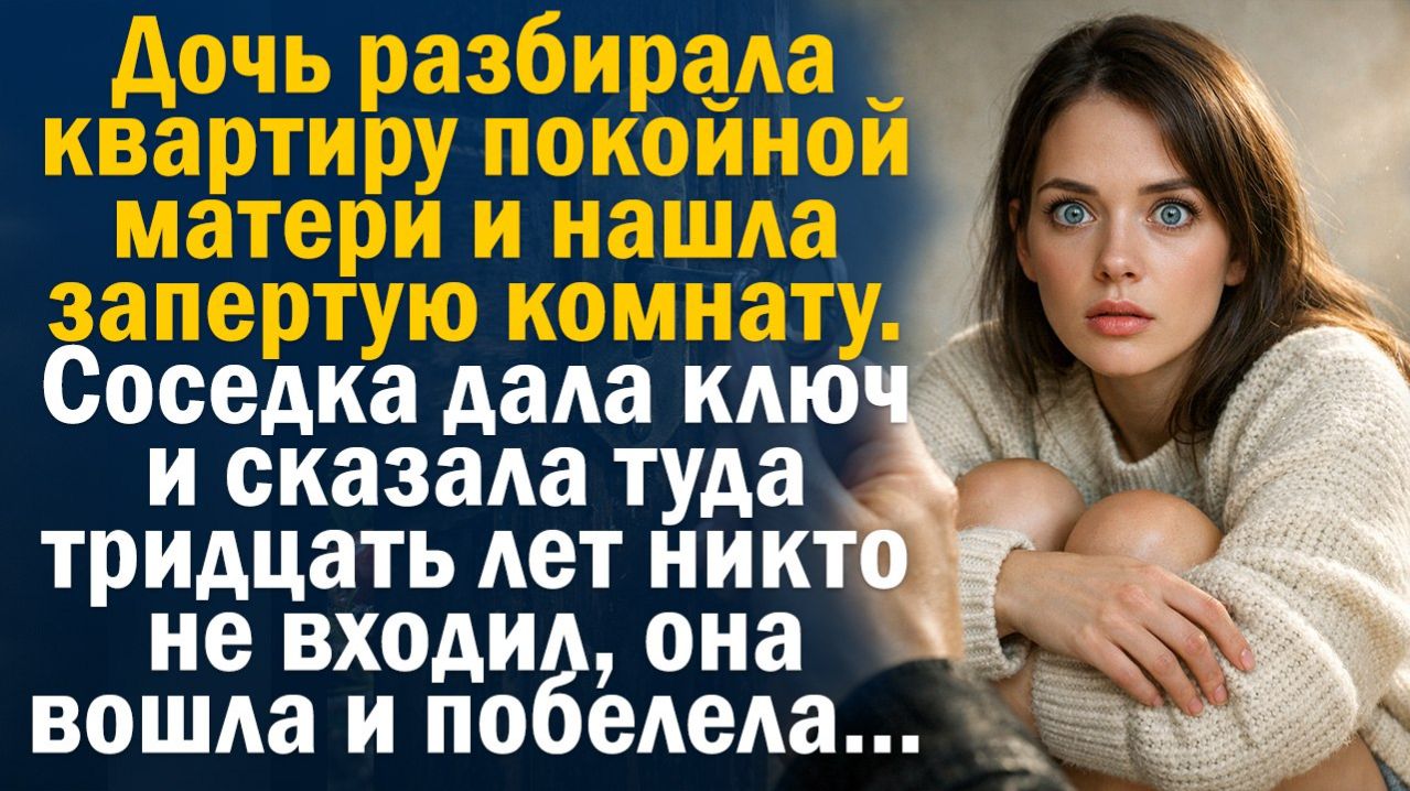 Жизненная история | Читает Юля. Тридцать лет мать прятала эту комнату. Дочь вошла и всё поняла