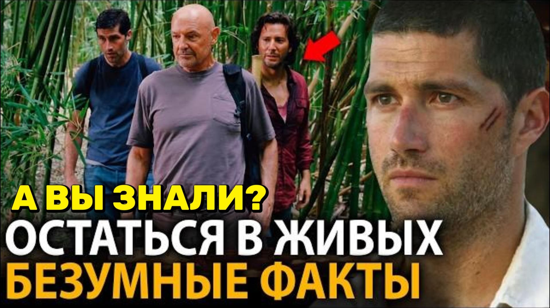 Остаться в живых - удивительные факты, о которых мало кто знает