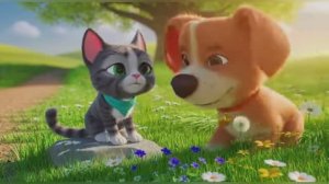 ✅Мультфильм для Детей «Дворик друзей» 🏡🐾😄