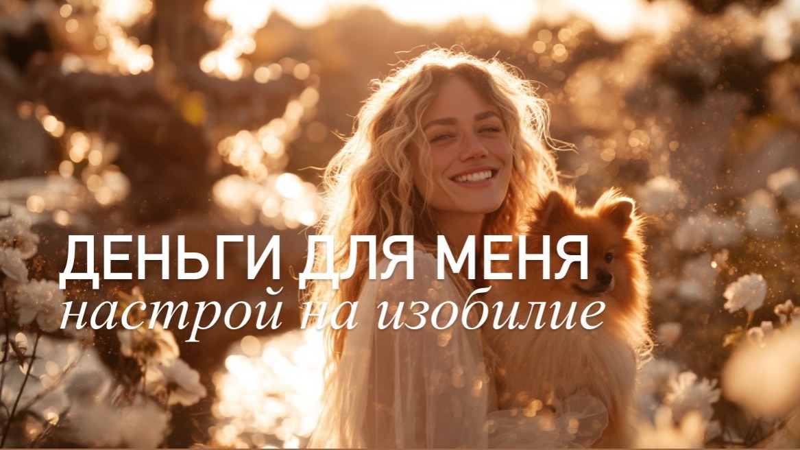 Песня «Деньги для меня»  мощная аффирмация на деньги, богатство и финансовую свободу