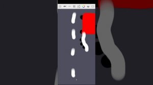 рисую машины на шоссе