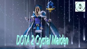 СТРИМ ГАЙД Dota 2 Дота 2 Crystal Maiden Кристальная Дева ГЛУБОКАЯ ЗАМОРОЗКА  Рейтинг Прямой Эфир 1