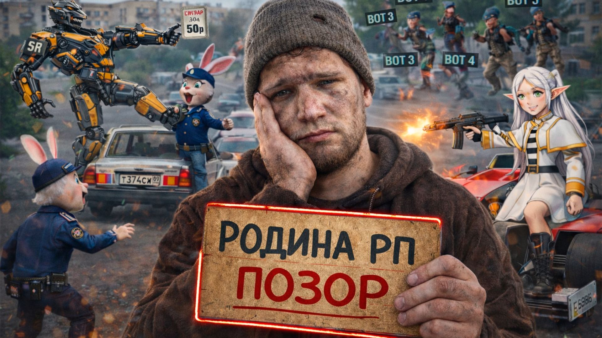 РОДИНА РП — САМЫЙ ХУДШИЙ КРМП и вот почему... (БОЛЬ в CRMP)