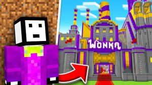 Я Построил Шоколадную Фабрику Вилли ВОНКИ в Майнкрафте!
