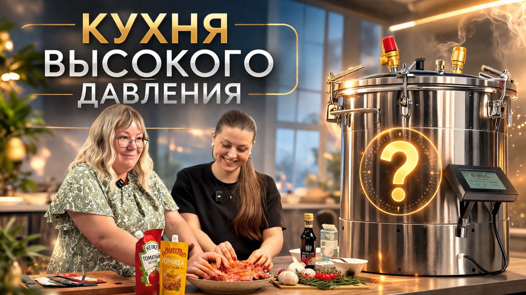 КУХНЯ ВЫСОКОГО ДАВЛЕНИЯ \  ребрышки BBQ \ автоклав