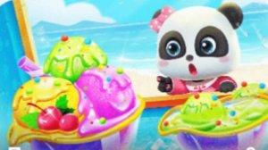 Панда. Бейби бас. Фургончик с мороженым. Для детей. ч  24