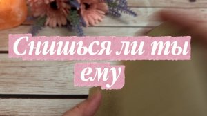 Снишься ли ты ему🔆🔮❤️🔥Таро