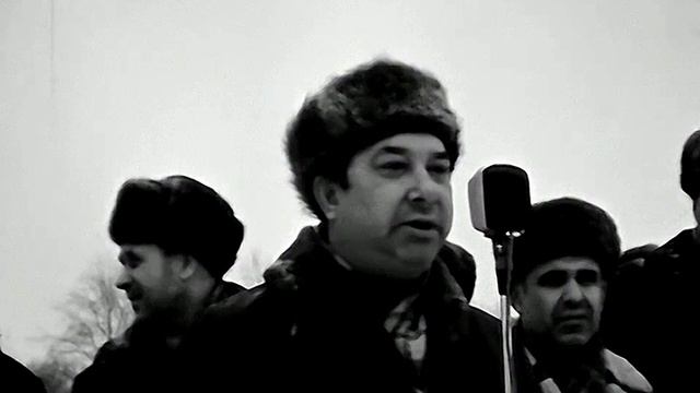 1979 год. Нижневартовск. Митинг на Самотлоре