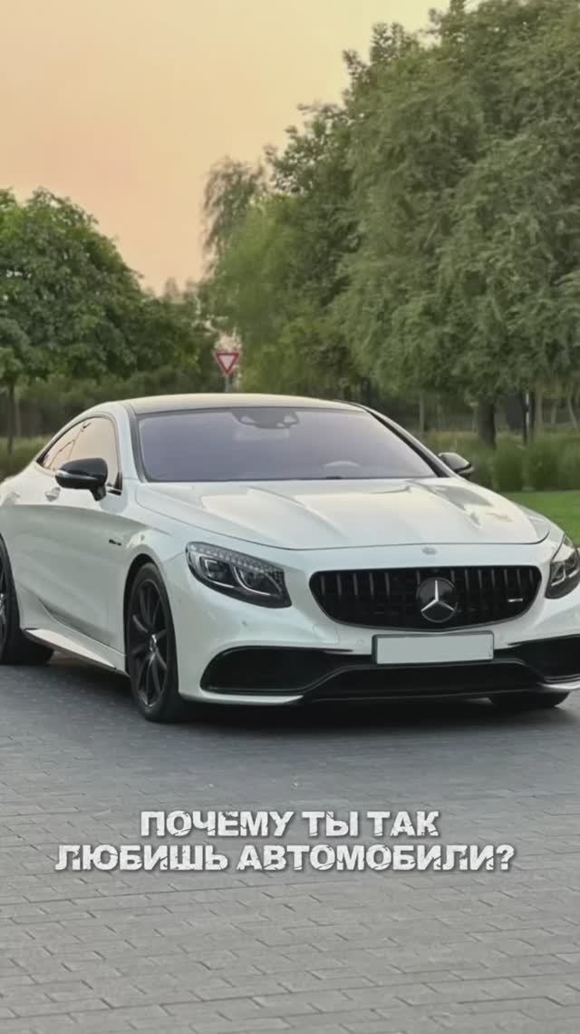 Почему ты так сильно любишь автомобили?