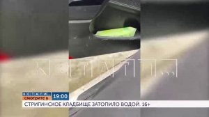 Смотрите сегодня в 19.00 в программе «Кстати»: Стригинское кладбище затопило водой