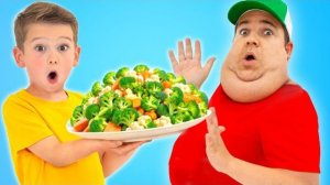 Майк учит дядю правильно питаться и оставаться в форме