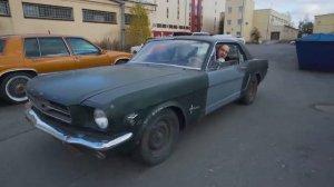 купили старый мустанг крутая находка