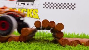 Влад и Ники веселятся с новыми игрушками Hot Wheels Monster Truck RC
