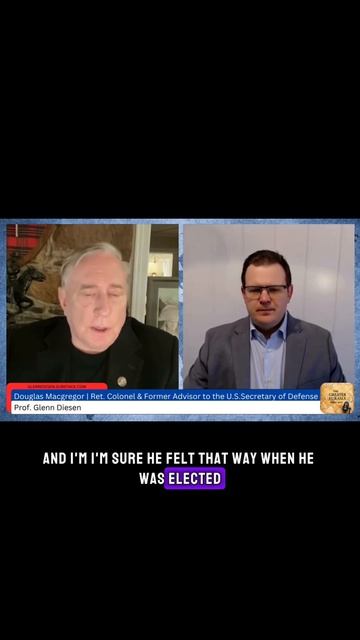 Douglas Macgregor on Israel’s Influence on Trump