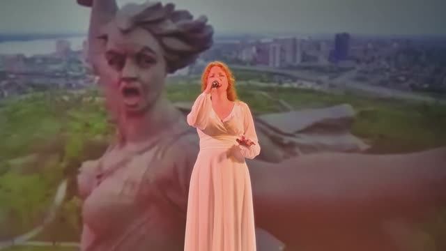 Песня На Мамаевом кургане тишина Татьяна Гусева Фестиваль-конкурс армейской песни в Сочи