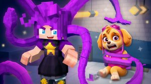 😮 ЩЕНЯЧИЙ ПАТРУЛЬ СПРЯТАЛИСЬ ОТ ЛИЛИ ПОППИ ПЛЕЙТАЙМ В СЕКРЕТНОМ МЕСТЕ В МАЙНКРАФТ