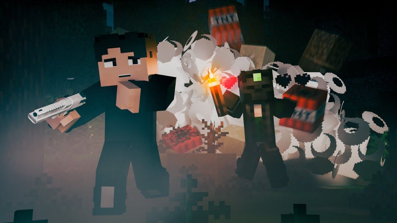 Я СОЗДАЛ САМОЕ ТОЧНОЕ ОРУЖИЕ В МАЙНКРАФТ 😨🤓🔫