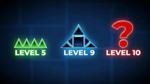 Прыжок каждой сложности в Geometry Dash