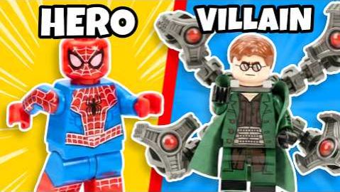 Распаковываем ВСЕ минифигурки Человека-паука ЛЕГО!