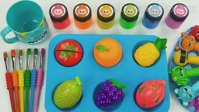 Насладиться ASMR-звуками кинетического песка радужного слайма ✨ своими руками с помощью ASMR 💖 #100