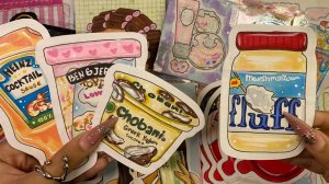 💋 Кормим бумажных блогеров 🍡 бумажные сюрпризы 💗 danusyaa ✨