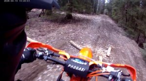 Лесные покатушки, 13 апреля 2026. Грибов нет - давить нечего))) 002