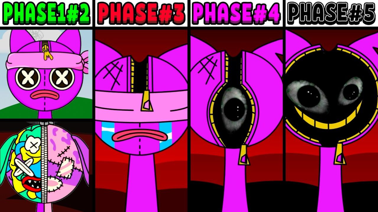 INCREDIBOX SPRUNKI: ВСЕ ФАЗЫ НОВОГО ОС GOOBER GUTZ! 👻✨ ОТ 1 ДО 5! 🚀🌀