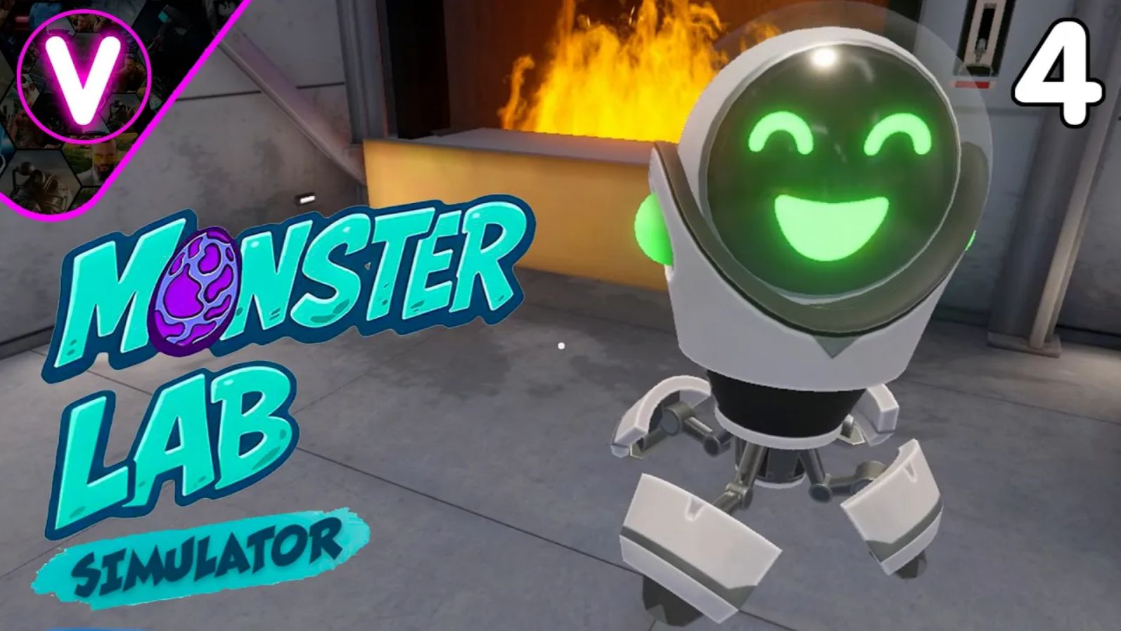 ХУДШИЙ РОБОТ ПОМОЩНИК ➤ Monster Lab Simulator ➤ Часть: 4