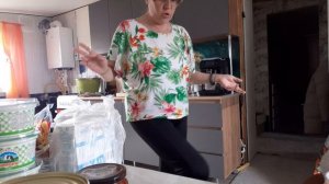 Моя Жизнь в Деревне, Самая большая Распаковка из города продуктов из трех Магазинов