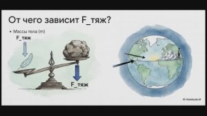 Физика 7 класс параграф 28 Связь между силой тяжести и массой тела Вес тела