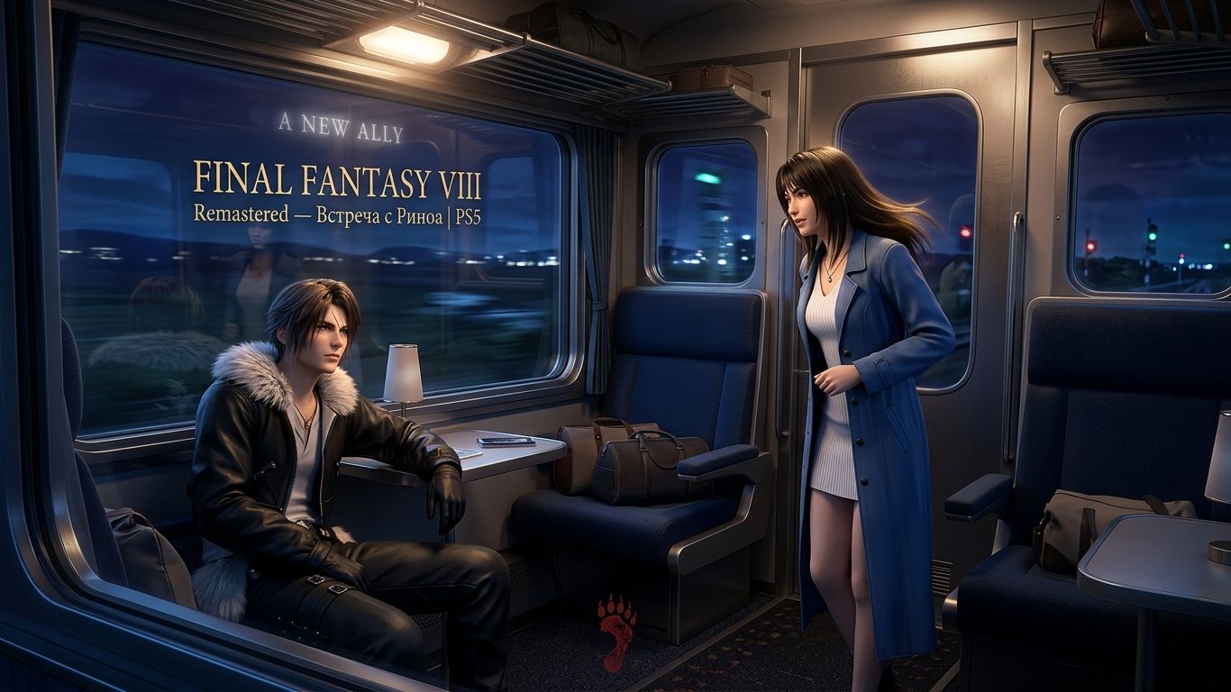 FINAL FANTASY VIII Remastered — Встреча с Риноа | Поезд | PS5