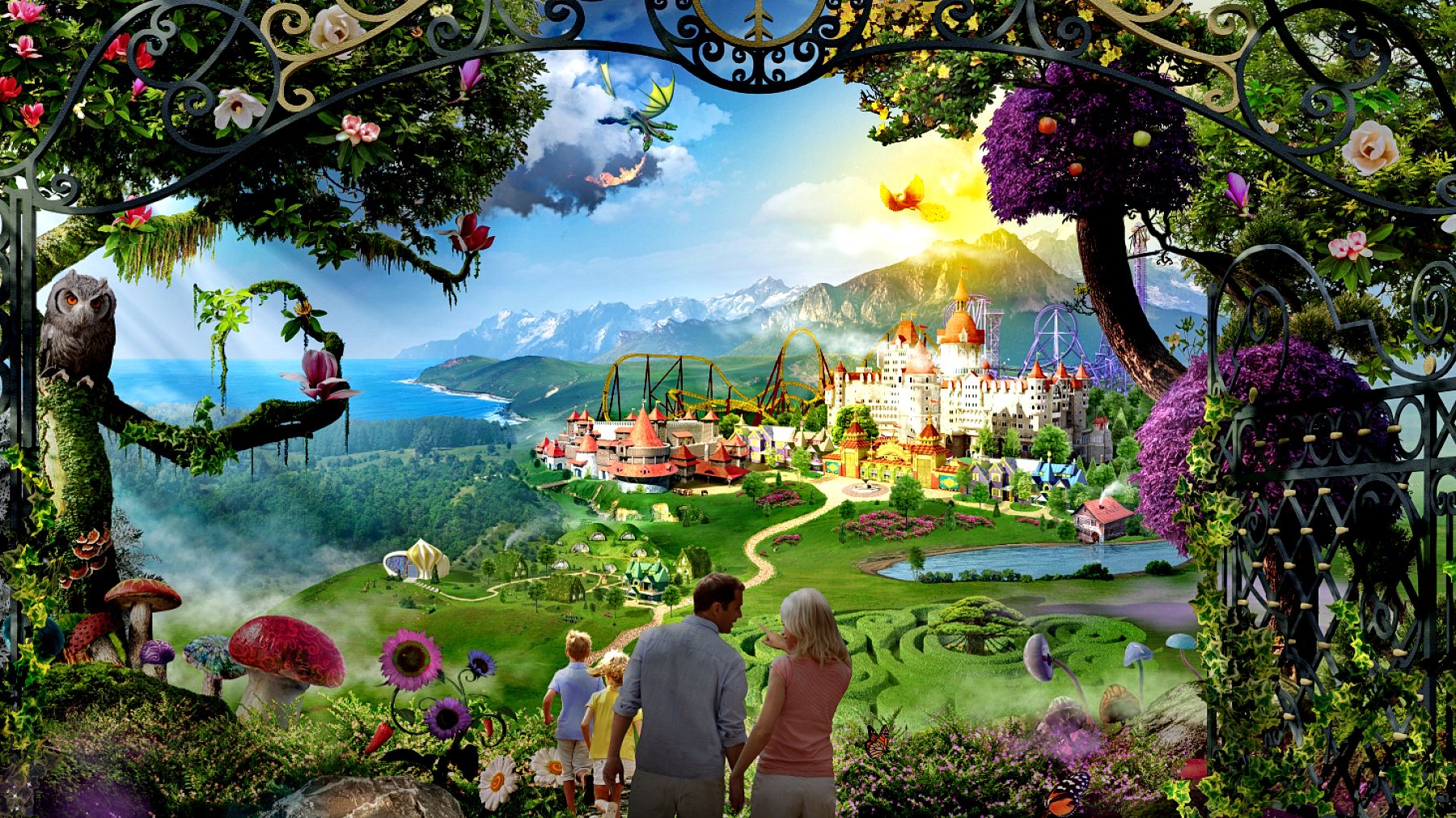 Путешествие в заколдованный мир