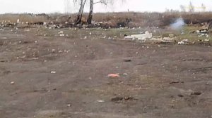 Территорию убрал от мусора, и поехал на свалку за Находками и металлом.