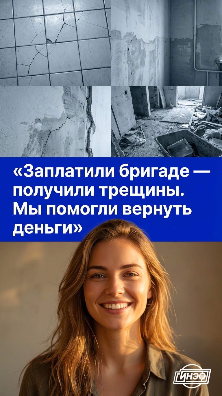 Заплатили солидной бригаде, а получили трещины и кривую плитку?