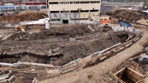 ЖК «Павелецкая от Гранель» — съёмка с воздуха март 2026