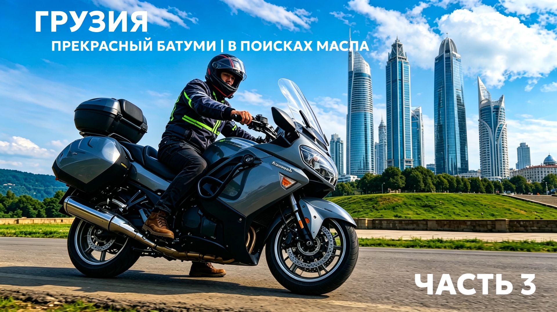 Часть 3 |  Прекрасный Батуми.Как я "сломался" в дали от дома. Мотопутешествие на 6 тысяч километров.