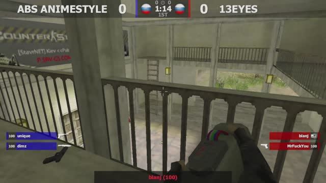 13EYES -vs- ABS ANIMESTYLE | 1 карта | Гранд Финал | ABSOLUTE CUP 2x2 | @kn1feTV