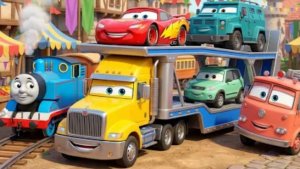 Молния Маккуин и тачки супергерои