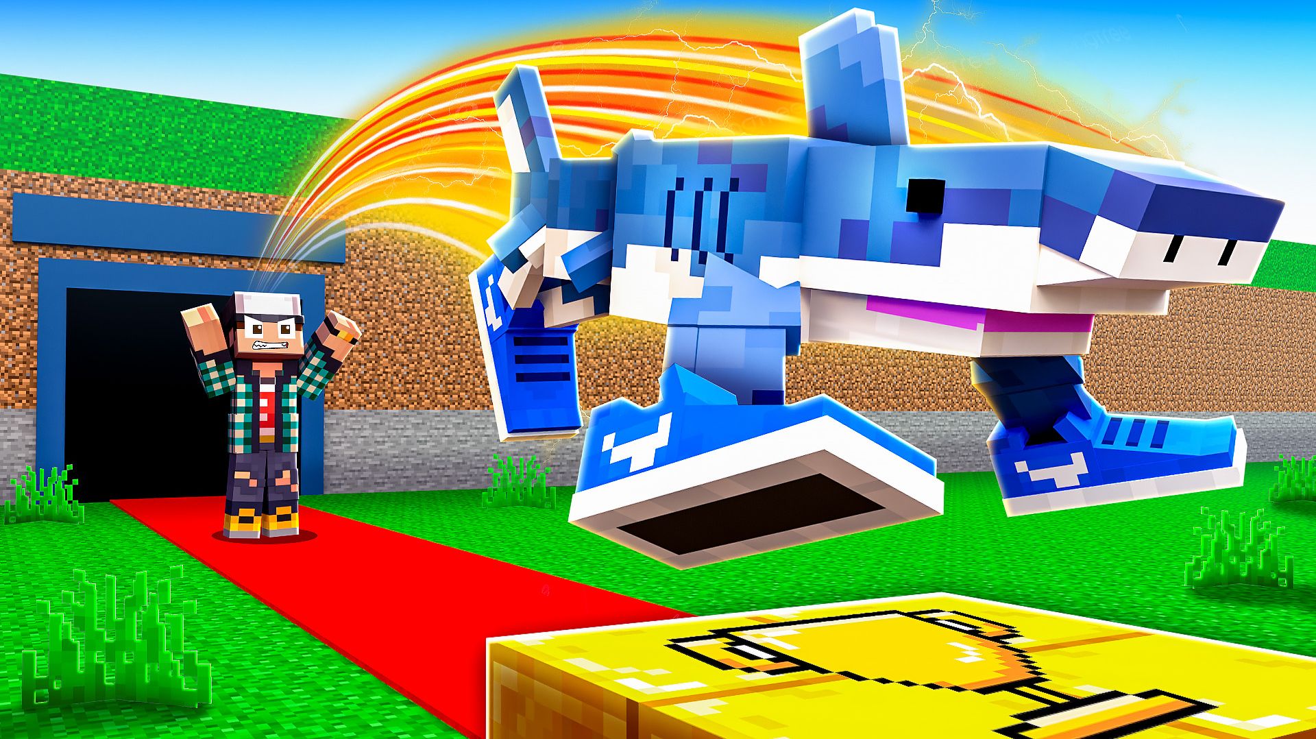 БРОСАЙ БРЕЙНРОТА ЧТОБЫ ПОБЕДИТЬ В STEAL A BRAINROT В МАЙНКРАФТ!