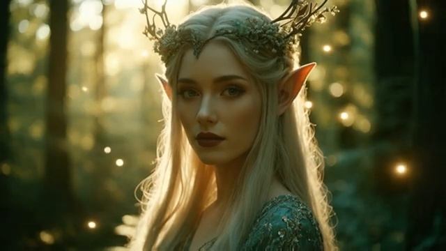 Эльфы и дракон. Ai фильм.