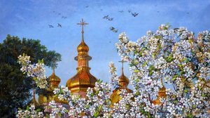 Весна в живописи художника Эдуарда Панова