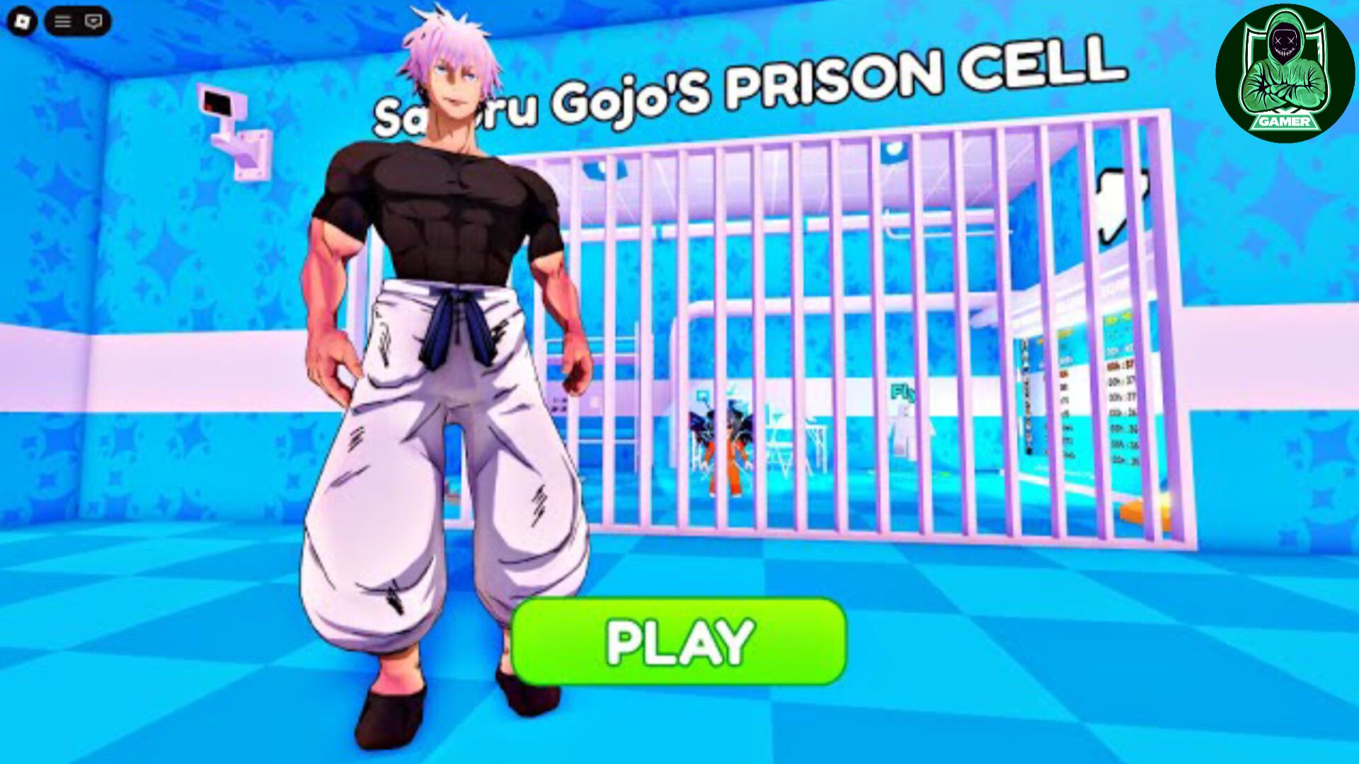 Сатору Годзе сбежал из тюрьмы! Игровой процесс в стиле #Obby #roblox