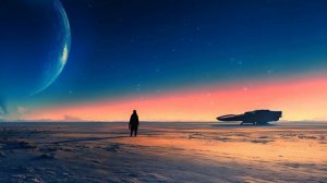 ALONE ｜ Waiting for Rescue on Frozen Planet - 1 Hour Space Ambient