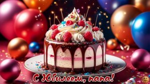 С Юбилеем папа