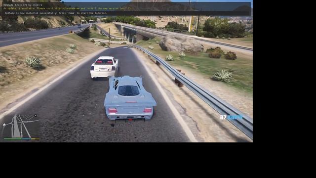 #Dubai #Highway #Add-On #SP #OIV #FiveM #ercedes-Benz AMG CLK GTR V12 440km 1555hp обзор в картыgta5