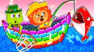 Маша и Леопольд. Лодка из бутылок - Мультик для детей