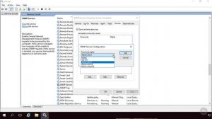 3-1 Configuring SNMPv2 On Windows